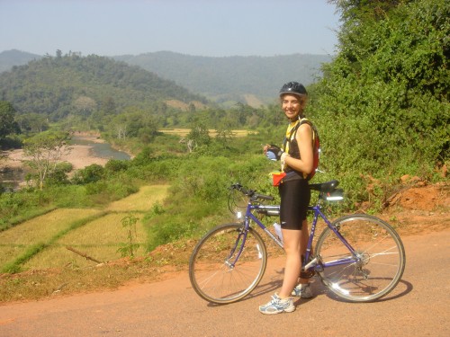 Gwyn in Laos - 2004 Gwyn