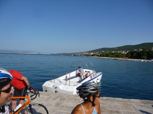 P1040006 Disembarking in Crikvenica