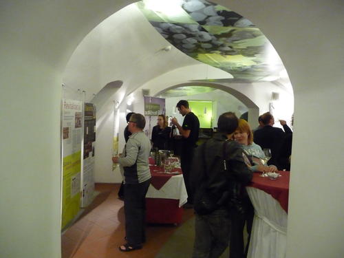 P1040096 At the wine tasting in Maribor, Slovenia