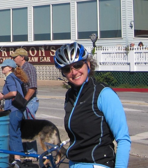 LoriE Lori on the Boardwalk at Ocean City, MD.