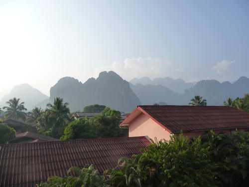 View from the balcony of our place in VV