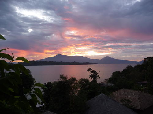We all had this view of Lake Na Ngum from our rooms.