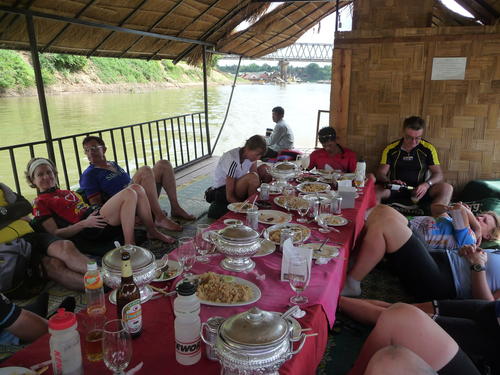 WE pretty much all conked out on the boat.  Kate, Pip and Rosie used the op for some creative scene setting...