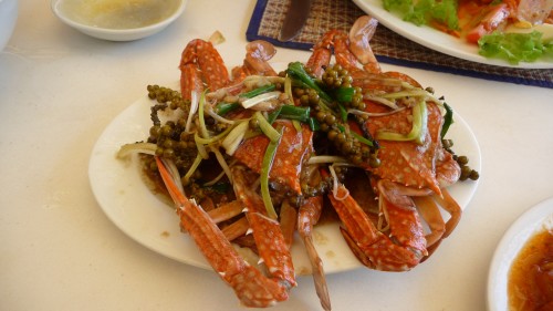 P1050293 Crab with Kampot Peppercorns