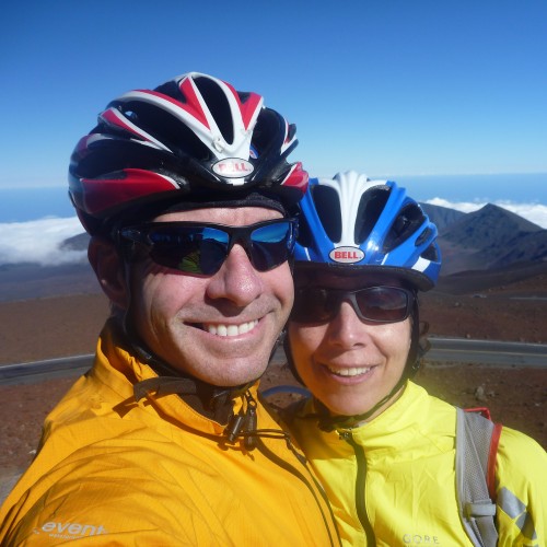 James and Janet Haleakela James and Janet in Hawaii.