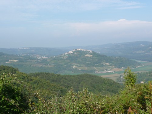 Here is a view in Croatia...Motovun.