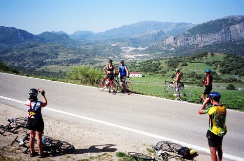 Here is a view in Spain...Ubrique.